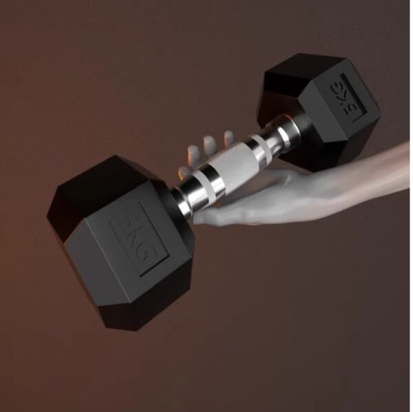 O1CN01t4W8KD1LPmZEV3qZl_!!865651 Solid Iron Hex Dumbbell