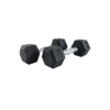 Solid Iron Hex Dumbbell